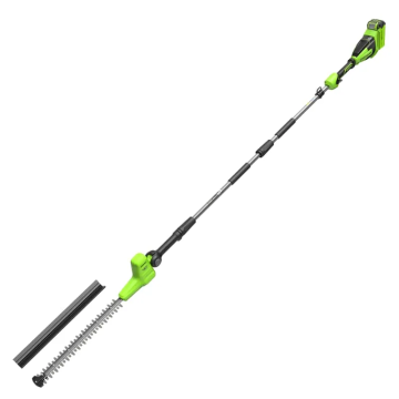 Кусторез штанговый аккумуляторный GREENWORKS G40PH511, 40V, 51см