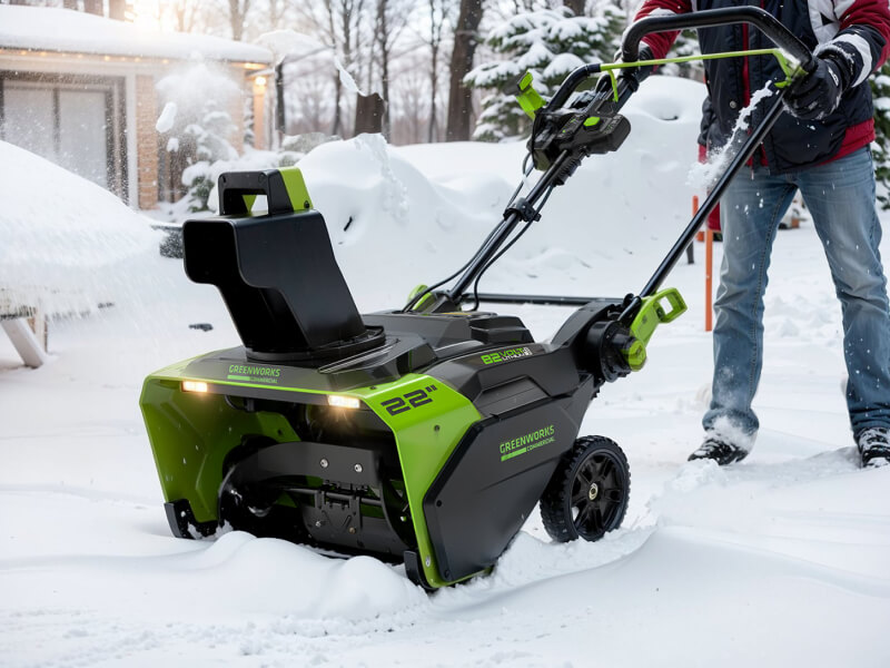 Поступление снегоуборщиков из линеек 60V и 82V