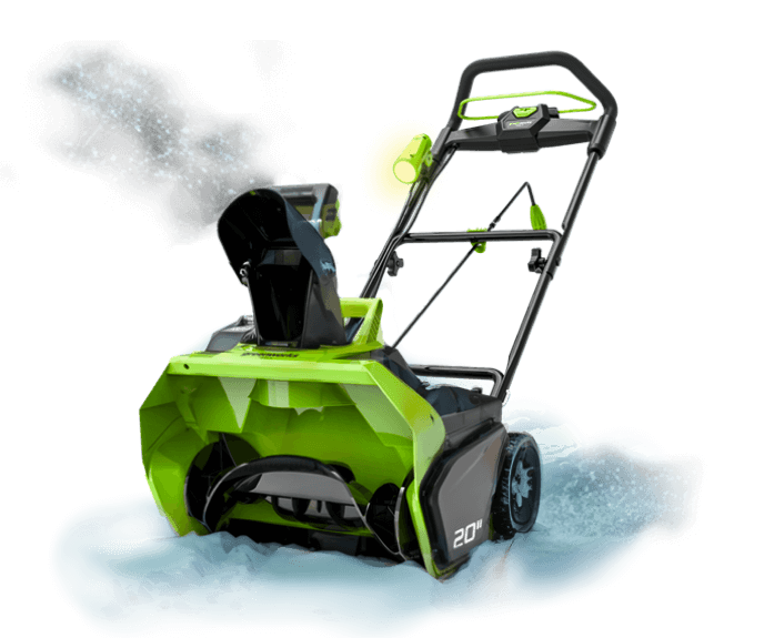Снегоуборщик аккумуляторныйсамоходный Greenworks GD40SB