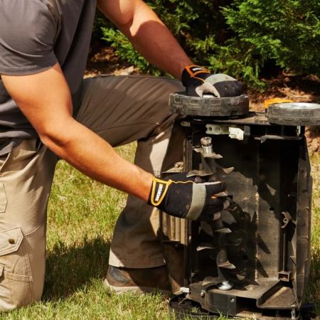 Аэратор-скарификатор WORX NITRO WG855E 40V 36см бесщеточный аккумуляторный