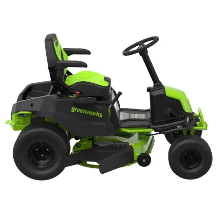 Трактор садовый аккумуляторный GREENWORKS GC82LT107, 82V, без АКБ и ЗУ (7404507)