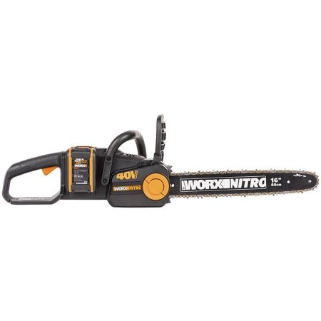 Цепная пила аккумуляторная WORX NITRO WG385E.9 40V, 40 см, бесщеточная, Без аккумулятора и зарядного устройства