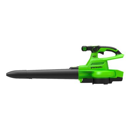 Воздуходув-Садовый Пылесос аккумуляторный GREENWORKS GD40BVII, 40V, бесщеточный