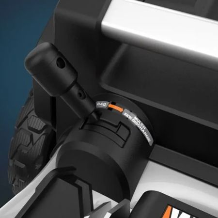 Самоходная газонокосилка WORX NITRO WG761E 80V 51см аккумуляторная бесщеточная, 4Ач х4, BASECAMP 4 х1А