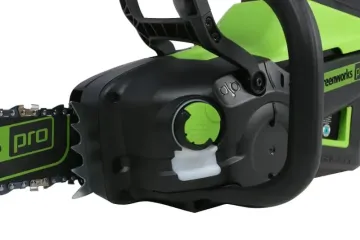 Цепная пила аккумуляторная GREENWORKS, 60V, 40 см, бесщеточная, 2500 Вт