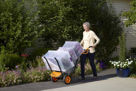 Садовая тележка WORX WG050 Aerocart
