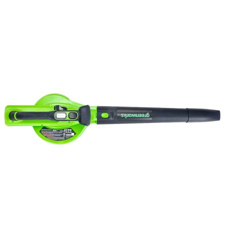 Воздуходув-Садовый Пылесос аккумуляторный GREENWORKS GD40BVII, 40V, бесщеточный