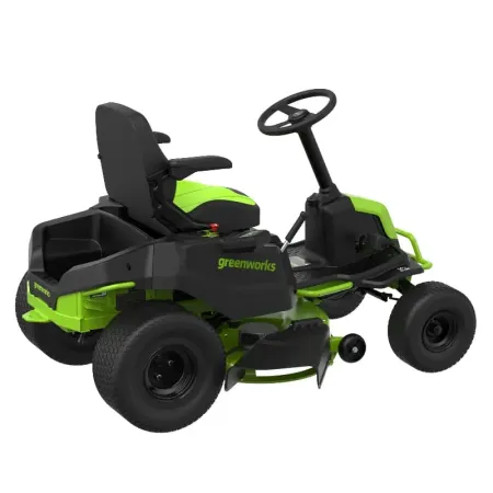 Трактор садовый аккумуляторный GREENWORKS GC82LT107, 82V, без АКБ и ЗУ (7404507)