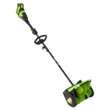Снегоуборочная лопата GREENWORKS GD40SS2, 40V, 30 см, с регулируемым направлением выброса, бесщеточная