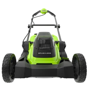 Газонокосилка аккумуляторная GREENWORKS GD24X2LM411 ,  2х24V, 41 см, бесщеточная (2520907)