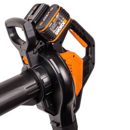 Воздуходув-пылесос аккумуляторный WORX WG583E.9, 40В, бесщеточный, Без аккумулятора и зарядного устройства