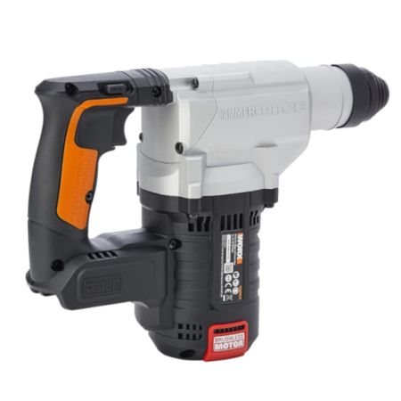 Перфоратор WORX WX380.9 20V 2,2 Дж бесщеточный аккумуляторный, Без аккумулятора и зарядного устройства