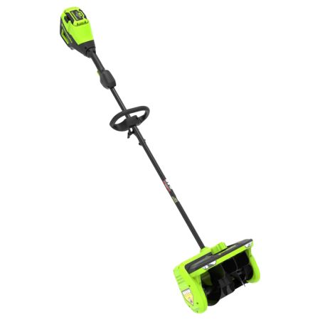 Снегоуборочная лопата GREENWORKS GD60SS2, 60V, 30 см, с регулируемым направлением выброса, бесщеточная