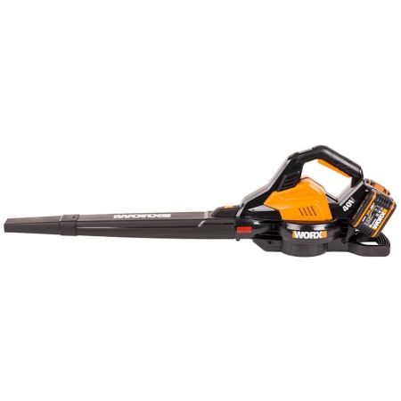 Воздуходув-пылесос аккумуляторный WORX WG583E.9, 40В, бесщеточный, Без аккумулятора и зарядного устройства