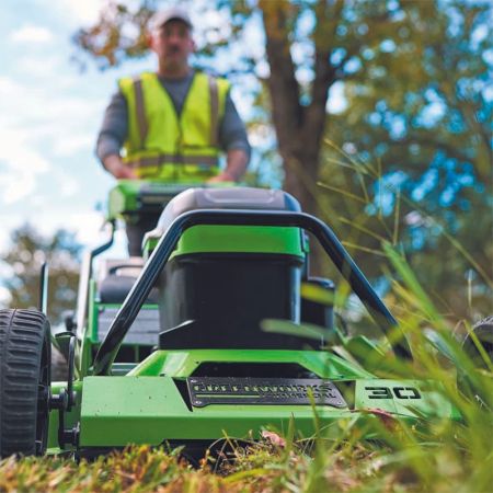 Газонокосилка аккумуляторная GREENWORKS GC82LM30 Арт. 2519207, 82V, 76см, самоходная, бесщеточная