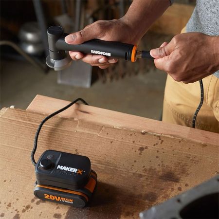 Адаптер WORX WA7161 20V для MAKER X с USB, Без аккумулятора и зарядного устройства