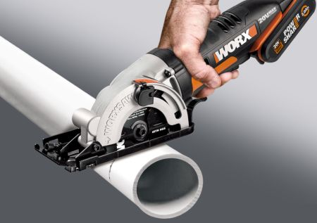 Дисковая пила WORX WX527.9 аккумуляторная 20V, 85мм, 1 аккумулятор 2 Ач + зарядное устройство