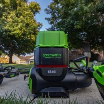Воздуходув аккумуляторный ранцевый GREENWORKS Арт. 2408307, 82V, бесщеточный
