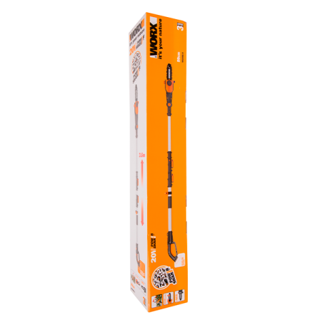 Высоторез-кусторез аккумуляторный WORX WG349E, 20V, 20 см, Без аккумулятора и зарядного устройства