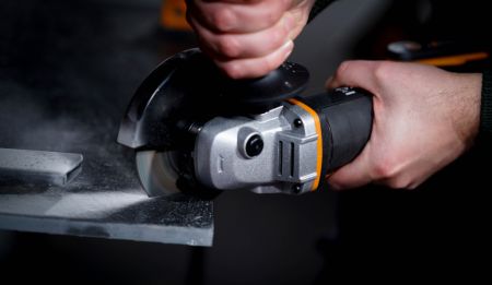 Угловая шлифмашина WORX WX803.9 аккумуляторная 20V, 125мм, Без аккумулятора и зарядного устройства