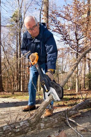 Цепная пила безопасная электрическая WORX JawSaw WG307E 220V, 600Вт, 15см