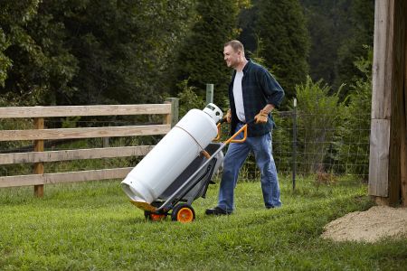 Садовая тележка WORX WG050 Aerocart