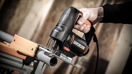 Лобзик WORX WX477.1 электрический 220V, 500Вт, в кейсе