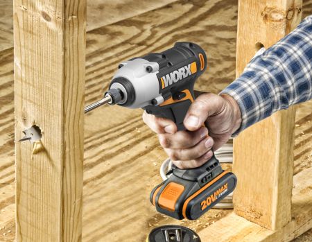 Винтоверт WORX WX290.1 аккумуляторный 20V, 107Нм, Без аккумулятора и зарядного устройства