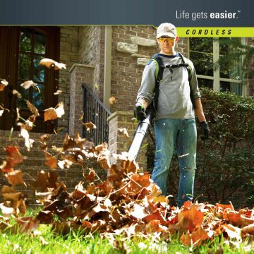 Воздуходув аккумуляторный, для работы с ранцевым АКБ GREENWORKS GC82BLB, 82V, бесщеточный, без аккумулятора и ЗУ
