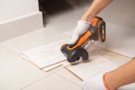Угловая шлифмашина WORX WX801.9 аккумуляторная 20V, 76мм, Без аккумулятора и зарядного устройства