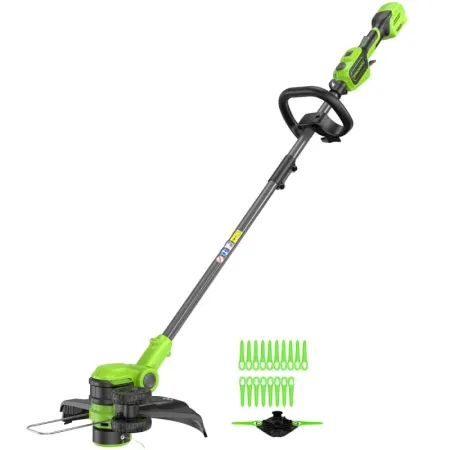 Триммер аккумуляторный GREENWORKS GD24LT331, 24V, 33 см, (2113407)