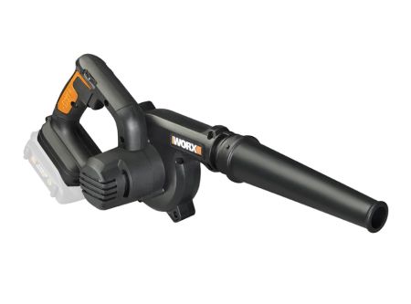 Воздуходувка аккумуляторная WORX WX094.9, 20В, 250 км/ч, Без аккумулятора и зарядного устройства