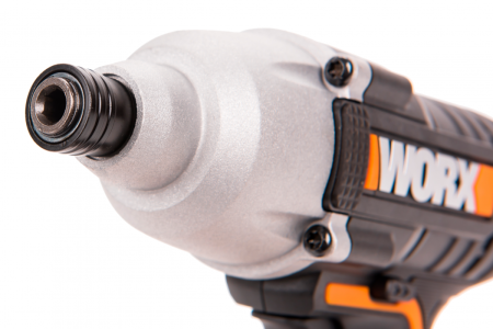 Винтоверт ударный WORX WX291.9 аккумуляторный 20V, 170Нм, 2 аккумулятора по 2 Ач + зарядное устройство, в кейсе