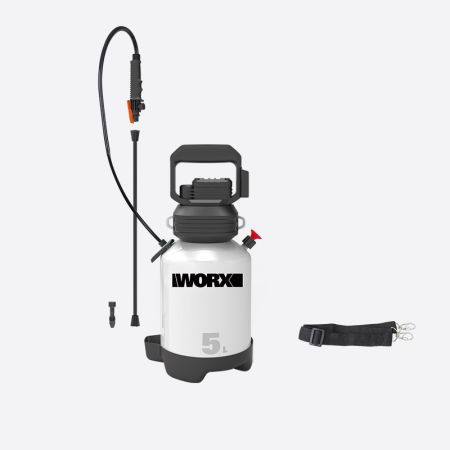 Опрыскиватель WG829E.9 20V аккумуляторный, Без аккумулятора и зарядного устройства