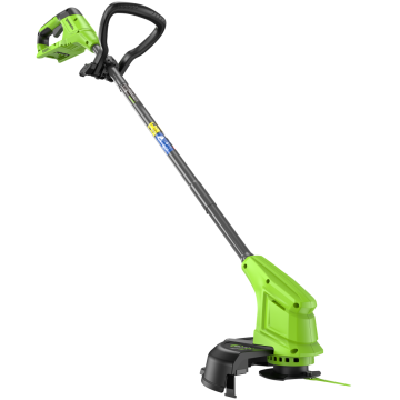 Триммер аккумуляторный GREENWORKS G24LT251, 24 V, 25 см, с 1хАКБ 2Ач и ЗУ, (2113307SA)