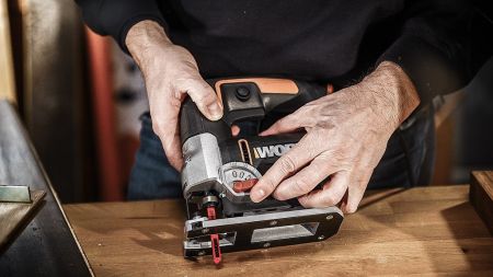 Лобзик WORX WX479 электрический 220V, 750Вт, в кейсе