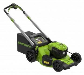 Газонокосилка аккумуляторная GREENWORKS GD40LM48SP, 40V, 48 см, самоходная, бесщеточная