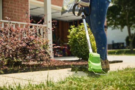 Триммер аккумуляторный GREENWORKS GD40LT, Арт. 2112207, 40V, 38 см