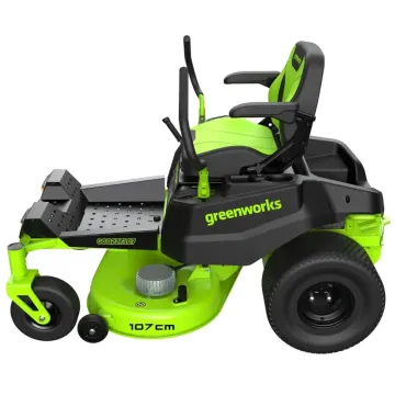 Райдер садовый аккумуляторный с нулевым радиусом разворота GREENWORKS Zero Turn Crossover, GC82ZT107, 82V (7404107)