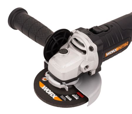 Угловая шлифмашина бесщёточная аккумуляторная WORX WX813.9, 115мм, 20В, без АКБ и ЗУ