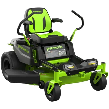 Райдер садовый аккумуляторный с нулевым радиусом разворота GREENWORKS Zero Turn Crossover, GC82ZT107, 82V (7404107)