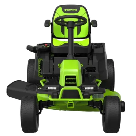 Трактор садовый аккумуляторный GREENWORKS GC82LT107, 82V, без АКБ и ЗУ (7404507)