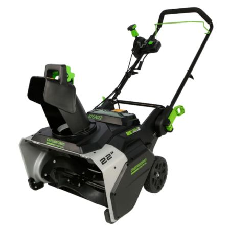 Снегоуборщик аккумуляторный GREENWORKS 82SN22, 82V, Арт. 2603307, 56 см, бесщеточный