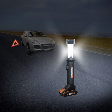 Фонарь-лампа аккумуляторная WORX WX027.9, 510лм, 20В