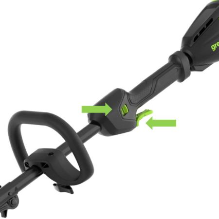 Снегоуборочная лопата GREENWORKS GD40SS2, 40V, 30 см, с регулируемым направлением выброса, бесщеточная