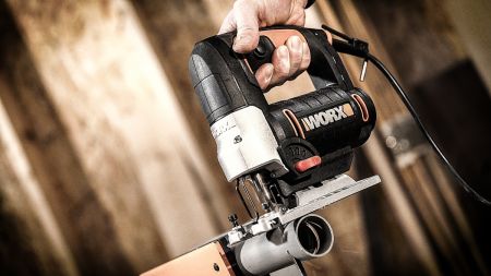 Лобзик WORX WX478.1 электрический 220V, 650Вт, в кейсе