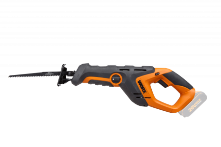 Сабельная пила WORX WX508.9 аккумуляторная 20V, Без аккумулятора и зарядного устройства