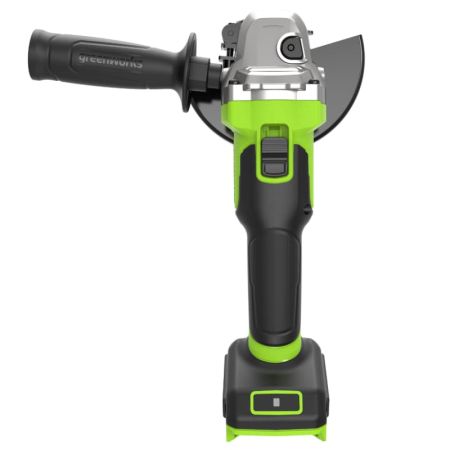 Угловая шлифовальная машина акк. GREENWORKS AG590, 24V, б/щет, 125 мм, 8500 об/мин, Anti-Kickback 