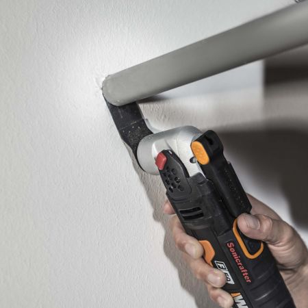 Реноватор WORX WX680 UI F30 Sonicrafter SDS электрический 220V, 350Вт, в кейсе