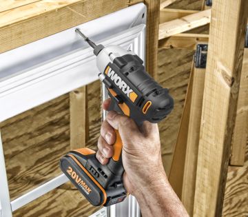 Винтоверт WORX WX290.1 аккумуляторный 20V, 107Нм, Без аккумулятора и зарядного устройства